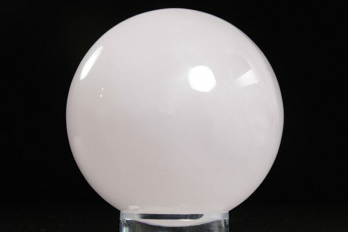 Polished Pink Manganoan (Mangano) Calcite Sphere - Fluorescent! #350163